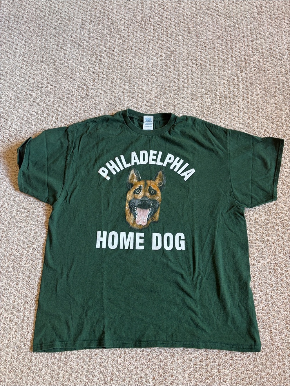 Delta Pro Weight Forest Green Crew Neck Tee